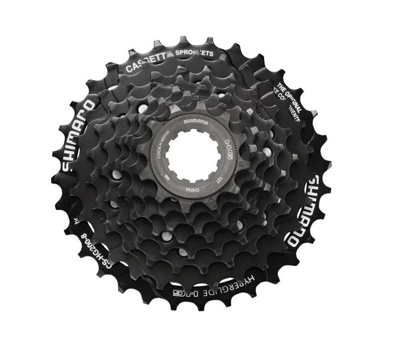 SHIMANO Kazeta CS-HG200 8-kolo 12-32z. čierna SHIMANO Kazeta CS-HG200 8-kolo 12-32z. čierna