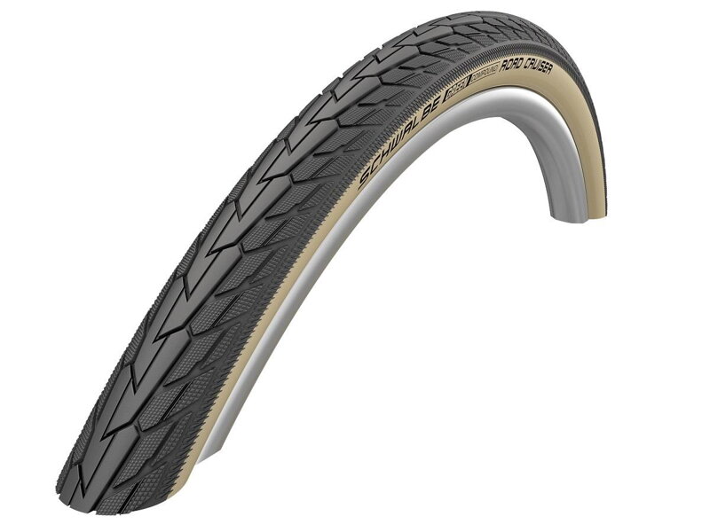 SCHWALBE Plášť ROAD CRUISER (47-622) 28x1.75 K-Guard 50EPI 800g Coffe reflex  Green
