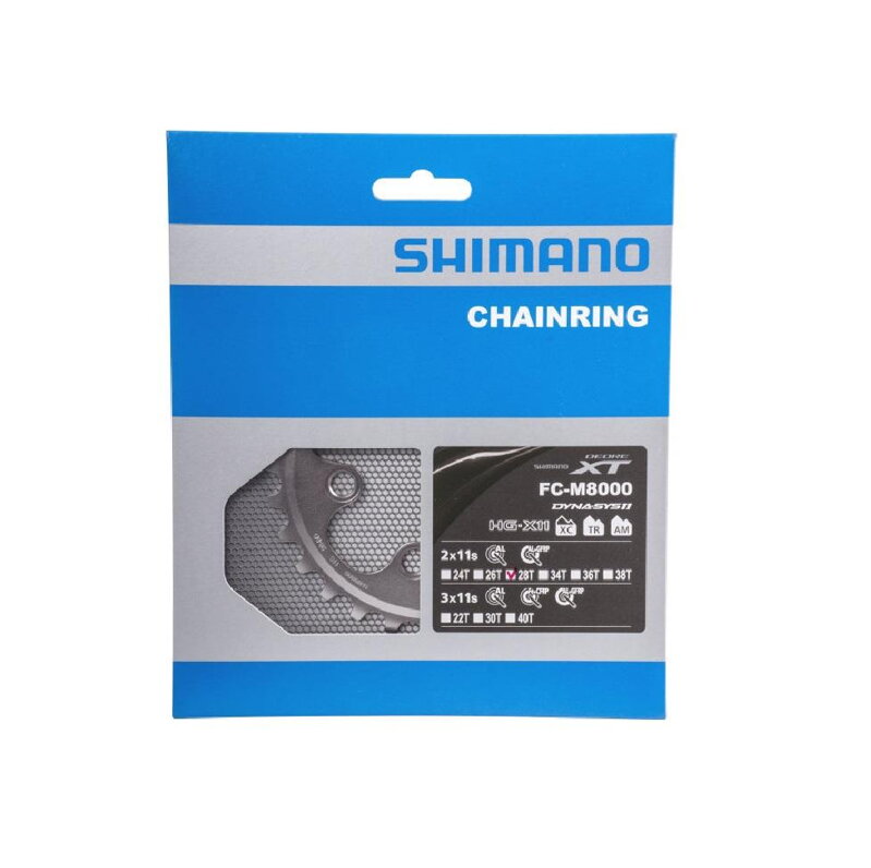 SHIMANO Prevodník Deore XT M8000 - 11 rýchlostný, 28 zubov 28 zubov SHIMANO Prevodník Deore XT M8000 - 11 rýchlostný, 28 zubov 28 zubov