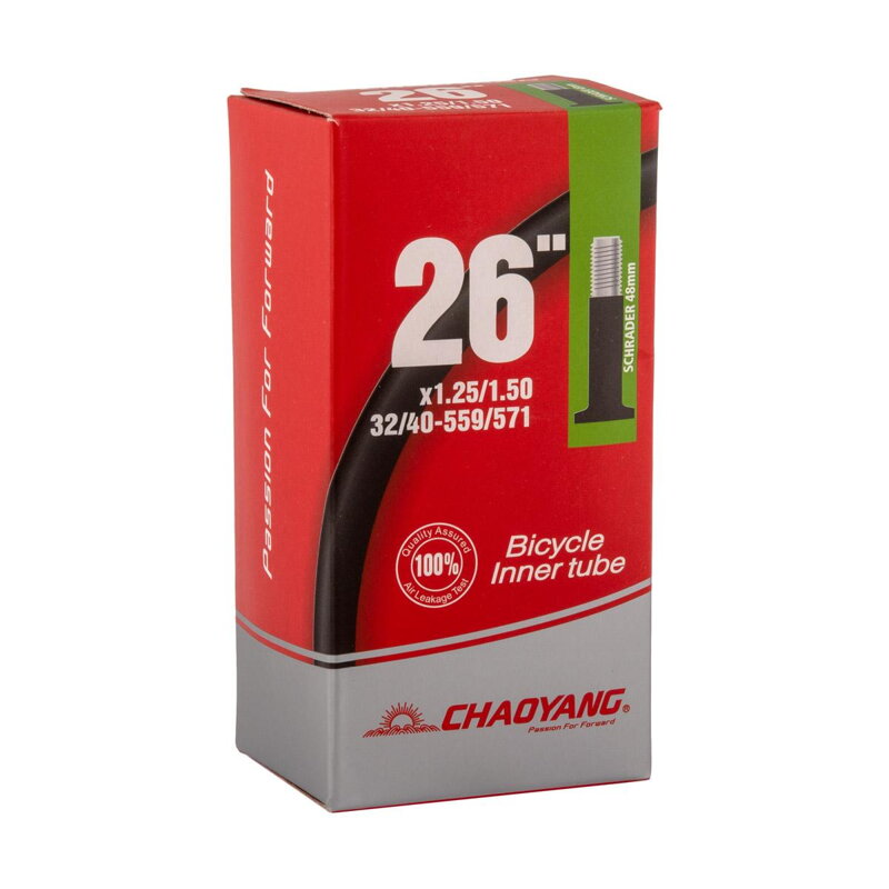 CHAOYANG Duša 26x1,25/1,5 AV48 (32/40-559/571) CHAOYANG Duša 26x1,25/1,5 AV48 (32/40-559/571)