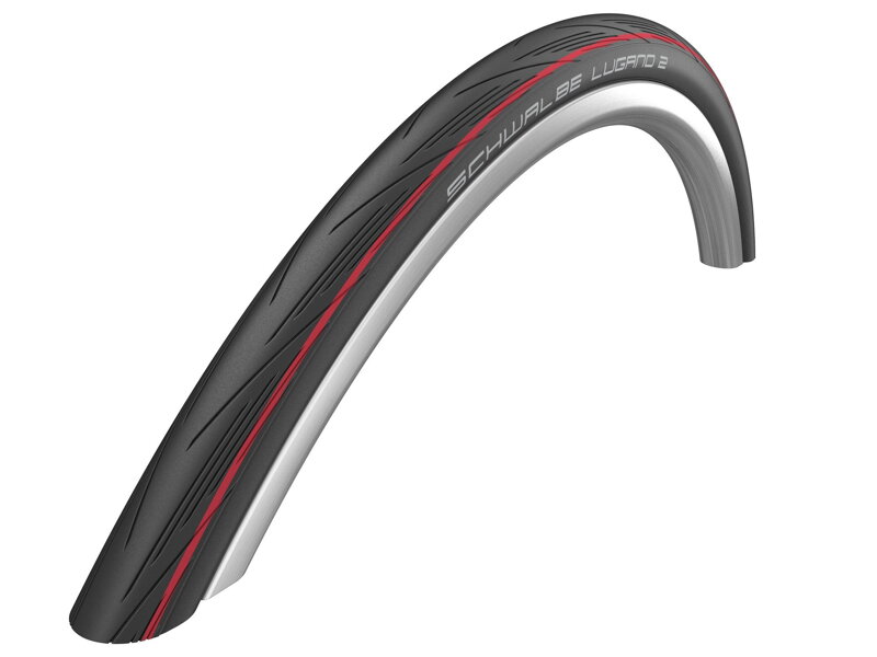SCHWALBE Plášť LUGANO II (25-622) 700x25C K-Guard 50EPI 330g Červený pás SCHWALBE Plášť LUGANO II (25-622) 700x25C K-Guard 50EPI 330g Červený pás