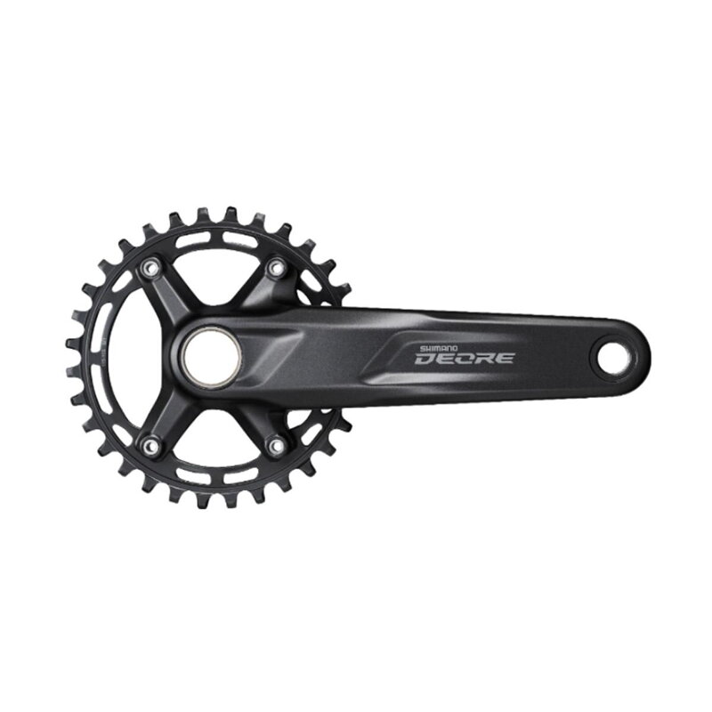 SHIMANO Stred Deore FC-M5100 175mm 32z. 10/11-k. čierny dvojdielny bez ložísk SHIMANO Stred Deore FC-M5100 175mm 32z. 10/11-k. čierny dvojdielny bez ložísk