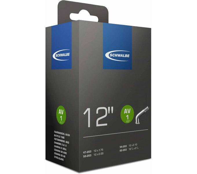 SCHWALBE Duša AV1 45° 12x1.75/2.10 AV 40mm 45° (47/62-203) 80g