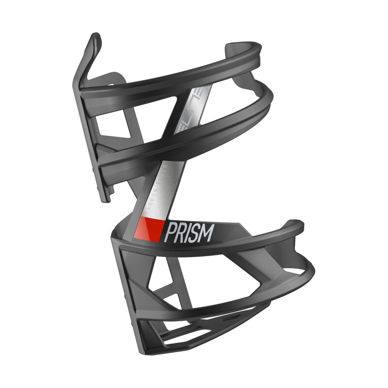 ELITE Košík PRISM R CARBON čierno/červený matný