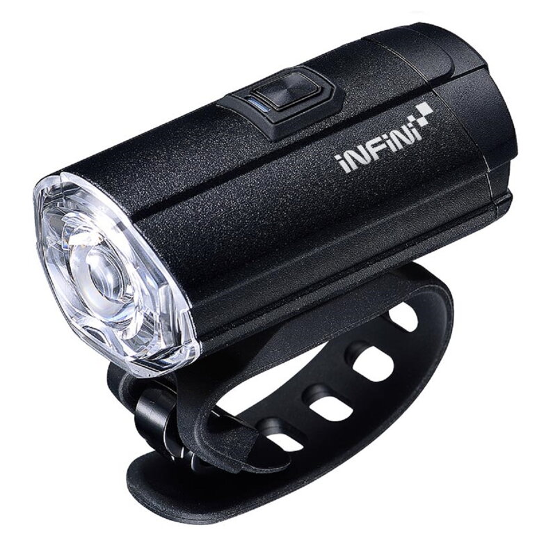 INFINI Svetlo TRON 300 predné 6f čierne USB INFINI Svetlo TRON 300 predné 6f čierne USB