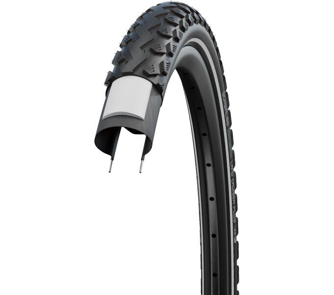 SCHWALBE Plášť LAND CRUISER PLUS (55-622) 28x2.15 PunctureGuard 50EPI 1180g Reflex  Green