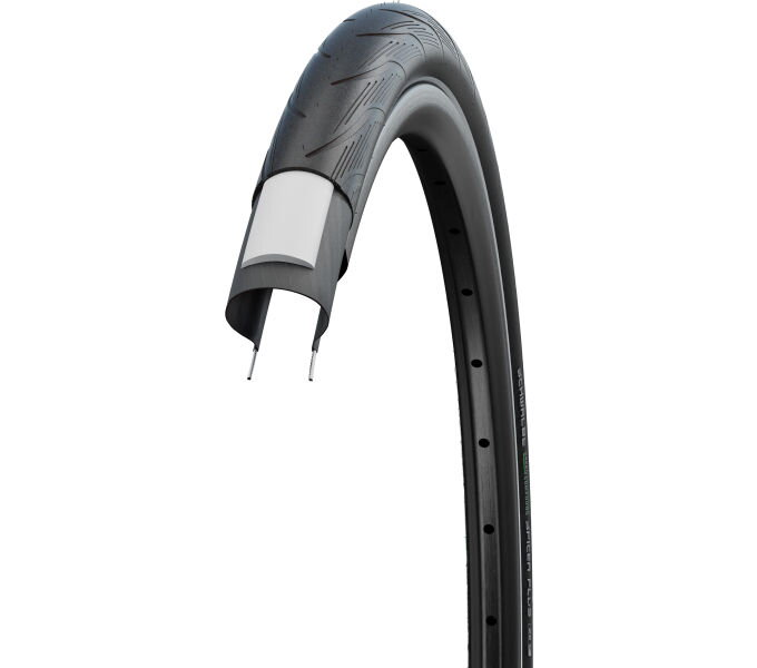 SCHWALBE Plášť SPICER PLUS (40-622) 28x1.50 700x38C PunctureGuard 50EPI 840g Reflex  Green