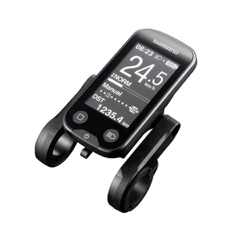 SHIMANO Počítač SC-E6100 E-Bike pre STEPS s držiakom SHIMANO Počítač SC-E6100 E-Bike pre STEPS s držiakom