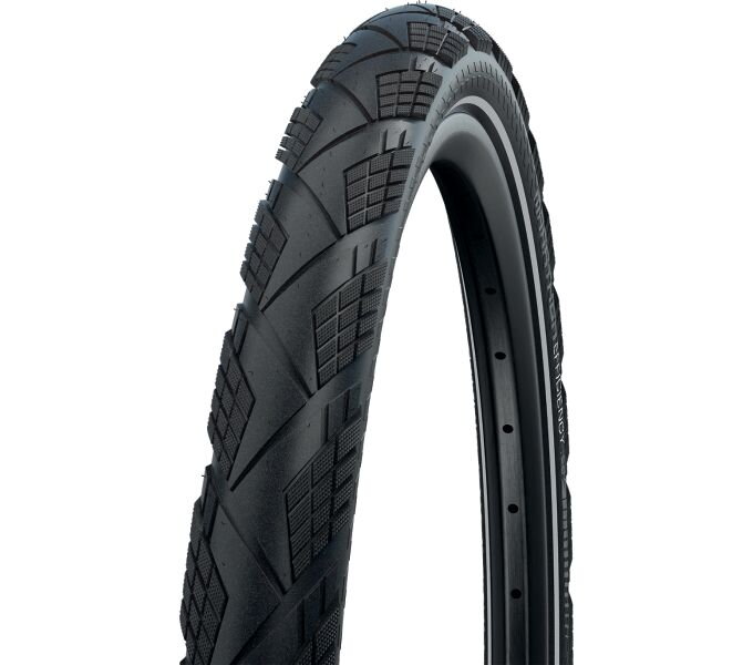 SCHWALBE Plášť MARATHON EFFICIENCY (40-622) 28x1.50 700x38C Super Race 67EPI 530g Čierny reflex  Race