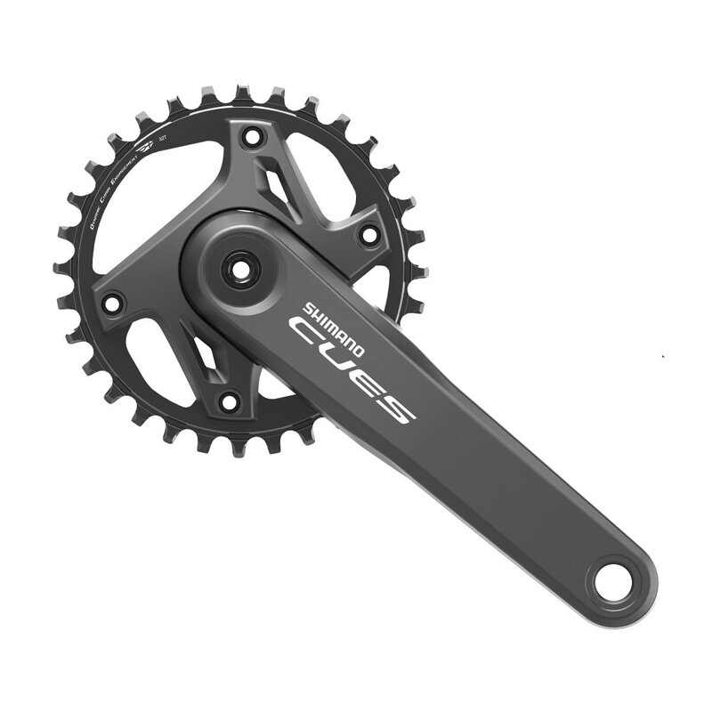 SHIMANO Stred Cues FC-U6000 175mm 32z. 9/10/11-k. čierny dvojdielny bez ložísk SHIMANO Stred Cues FC-U6000 175mm 32z. 9/10/11-k. čierny dvojdielny bez ložísk