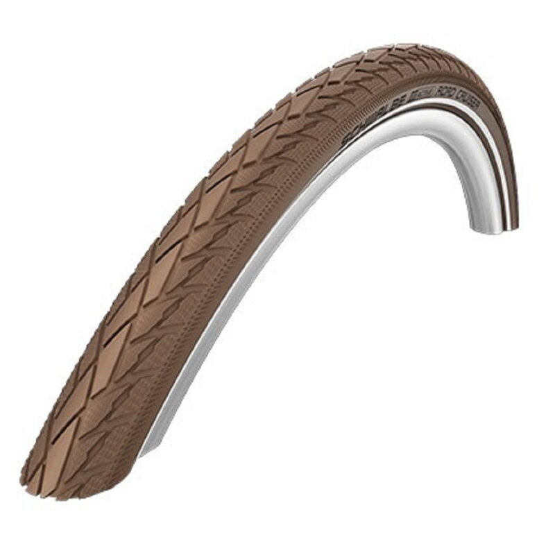 SCHWALBE Plášť ROAD CRUISER (47-622) 28x1.75 K-Guard 50EPI 800g Coffe reflex