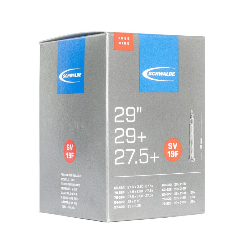 SCHWALBE Duša SV19F 60mm (54/75-584/622 ) 215g Freeride SCHWALBE Duša SV19F 60mm (54/75-584/622 ) 215g Freeride