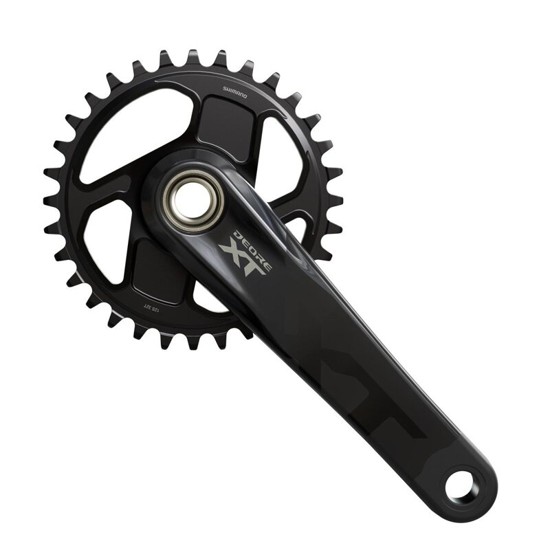 SHIMANO Stred XT FC-M8200 170mm 12-k. bez prevodníka HTII bez ložiska SHIMANO Stred XT FC-M8200 170mm 12-k. bez prevodníka HTII bez ložiska