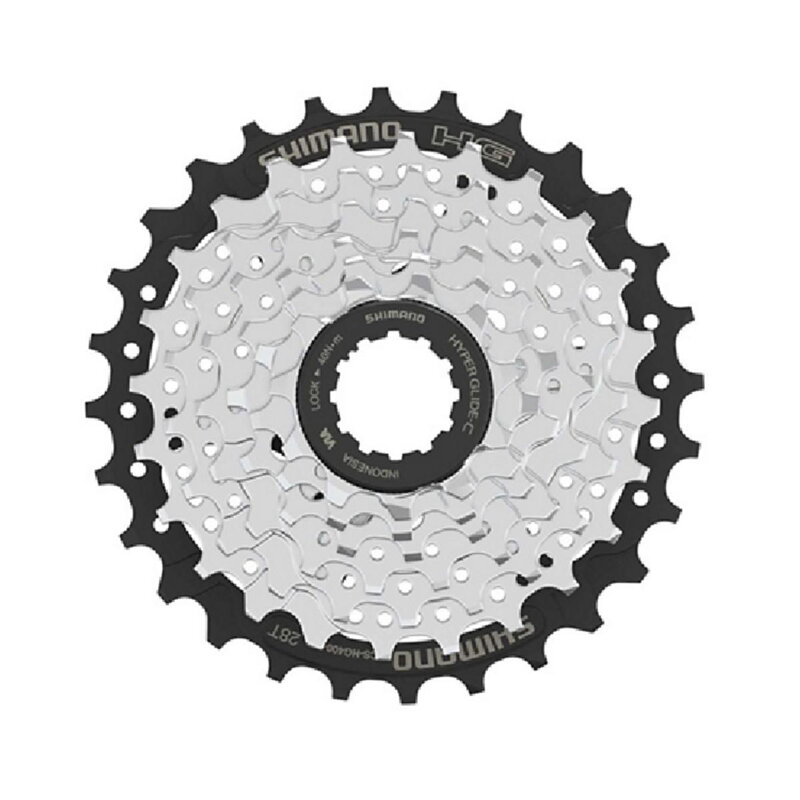 SHIMANO Kazeta CS-HG400 7-kolo 11-28z. strieborná SHIMANO Kazeta CS-HG400 7-kolo 11-28z. strieborná