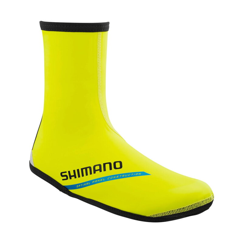 SHIMANO Návleky na tretry DUAL FIT THERMAL neón žlté 42-43