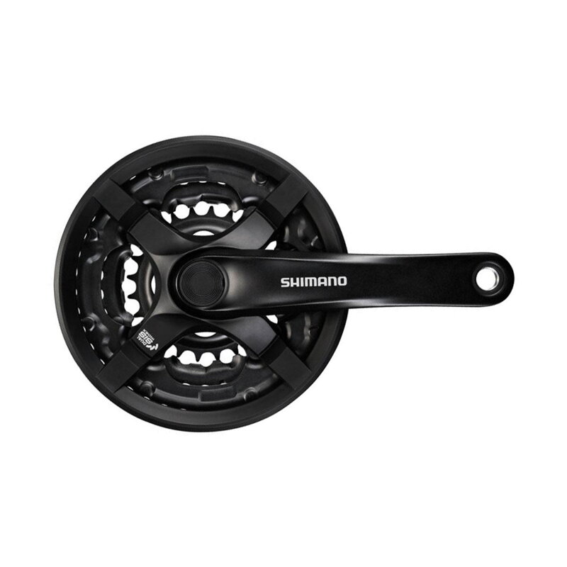 SHIMANO Stred TY501 170mm 42/34/24z. 6/7/8-k. čierny s krytom SHIMANO Stred TY501 170mm 42/34/24z. 6/7/8-k. čierny s krytom