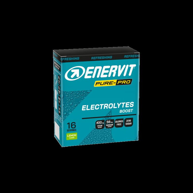 ENERVIT Nápoj Electrolytes Boost 16x4g Citrón ENERVIT Nápoj Electrolytes Boost 16x4g Citrón